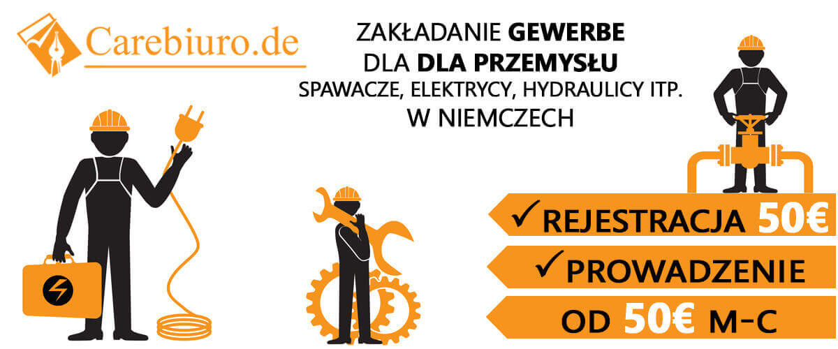 Rejestracja Gewerbe w Niemczech